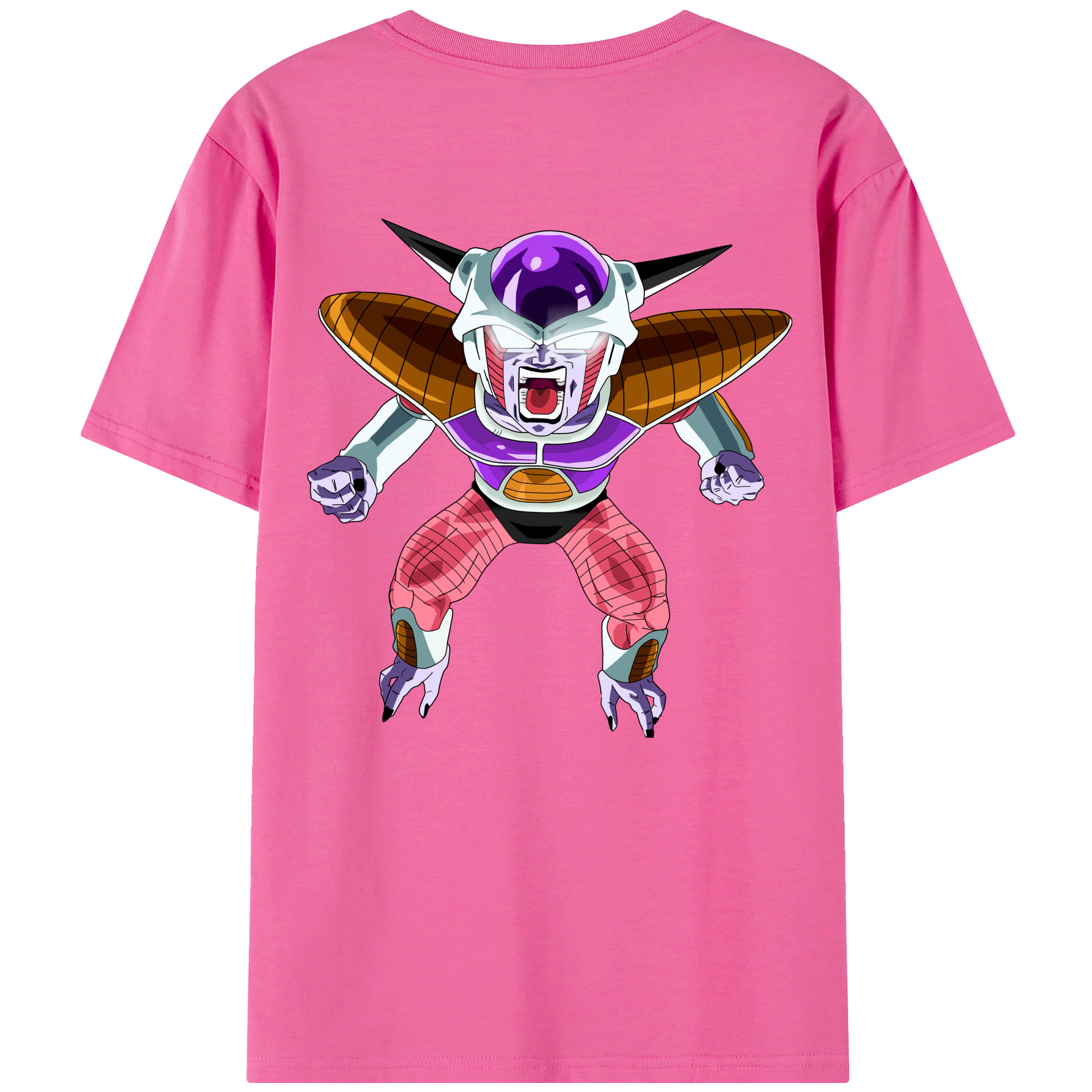 （画像用） ドラゴンボール フリーザ DRAGON BALL Frieza レディース半袖Tシャツ(バックプリント)